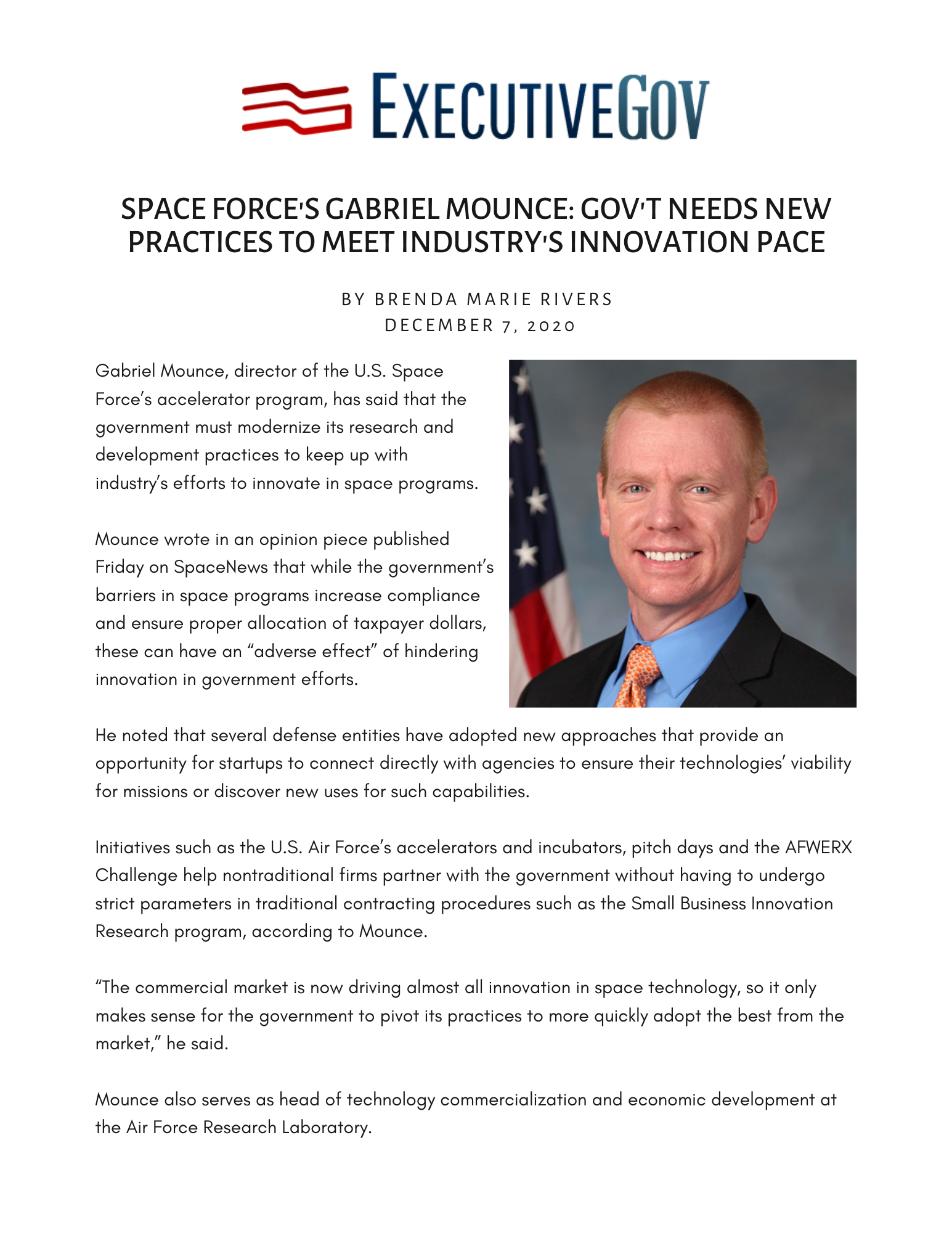 SPACE-FORCES-GABRIEL-MOUNCE_-GOVT-NEEDS-NEW-PRACTICES-TO-MEET-INDUSTRYS-INNOVATION-PACE
